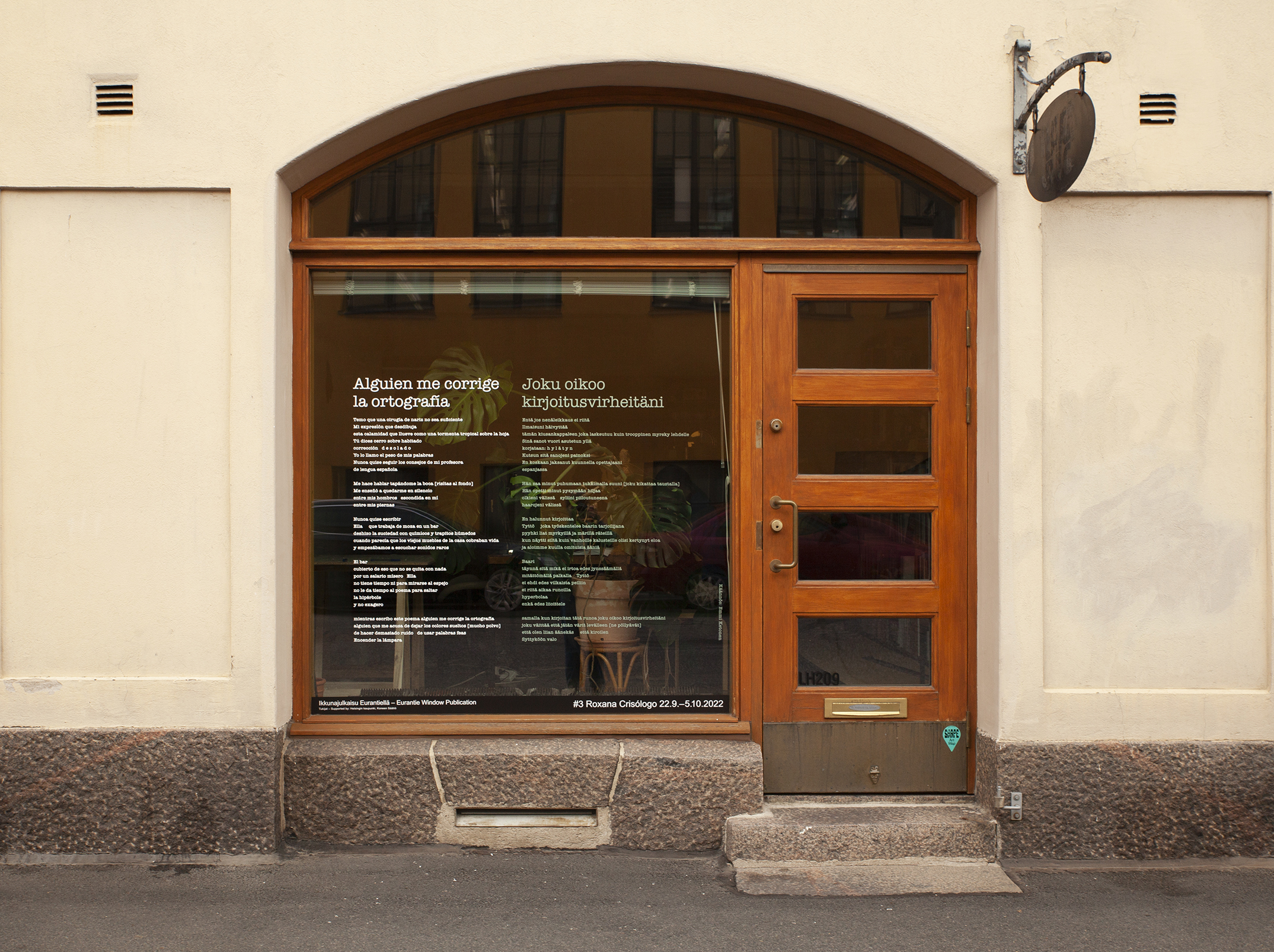 Ikkunajulkaisu Eurantiellä